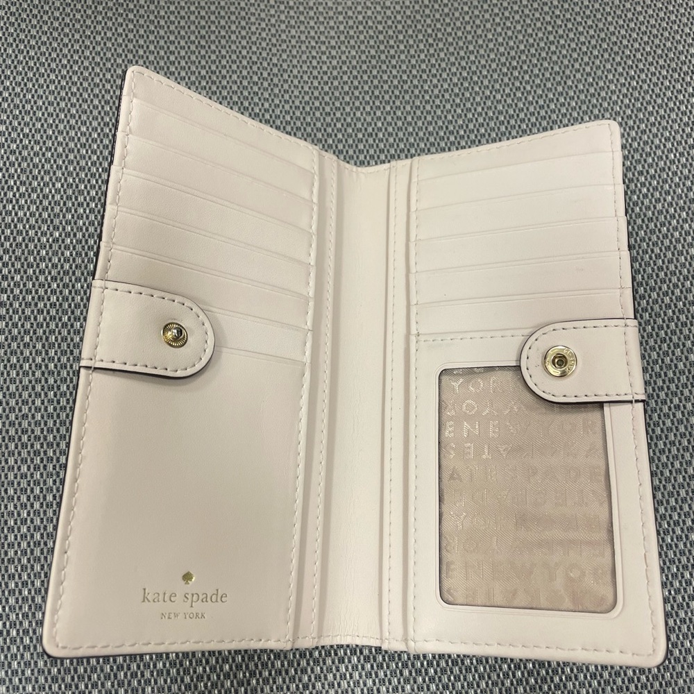 Kate spade wallet; cream color
